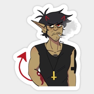 Cute Demon Murdoc Sticker